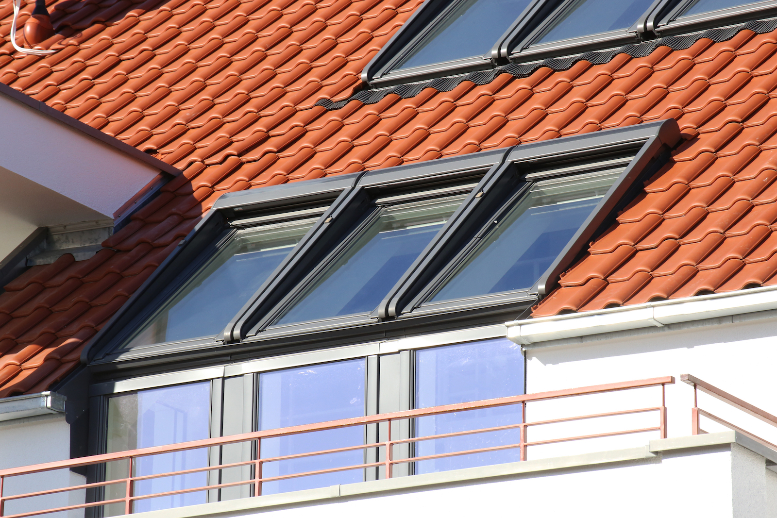 fenêtre de toit-terrasse